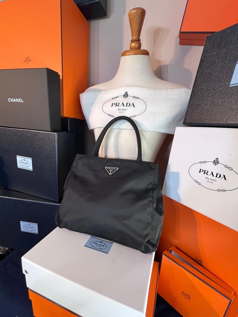 Prada! Absolutely like NEW CONDITION! . Silver hardware! Open to offers always! - Picture 2 of 11